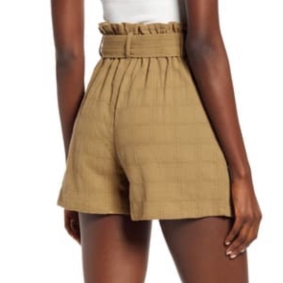 (A6) Good Luck Gem High Waist Paperbag Shorts, Size Large, NWT - Picture 4 of 12